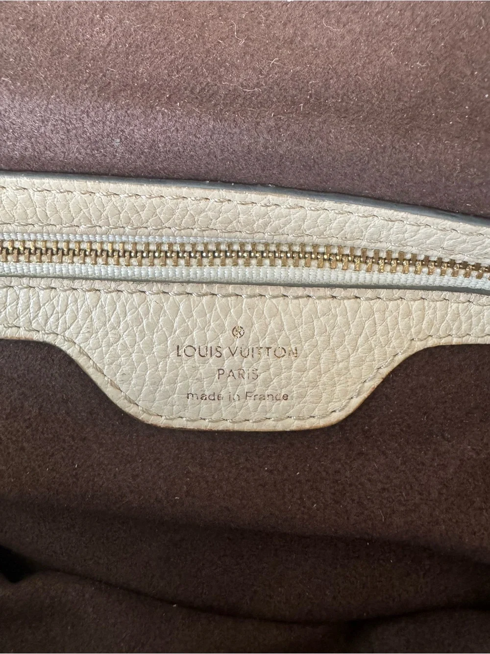 Louis Vuitton Mahina Lunar Moonlight perforated leather tote bag Vintage